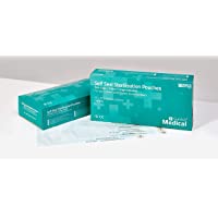 Bolsas de esterilización para autoclave de 60 mm x 100 mm (200 unidades-caja)
